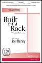 Built on a Rock SATB choral sheet music cover